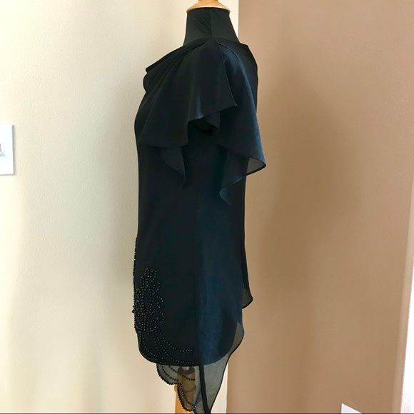 Vintage Black Metaphor Blouse Medium - Picture 3 of 7